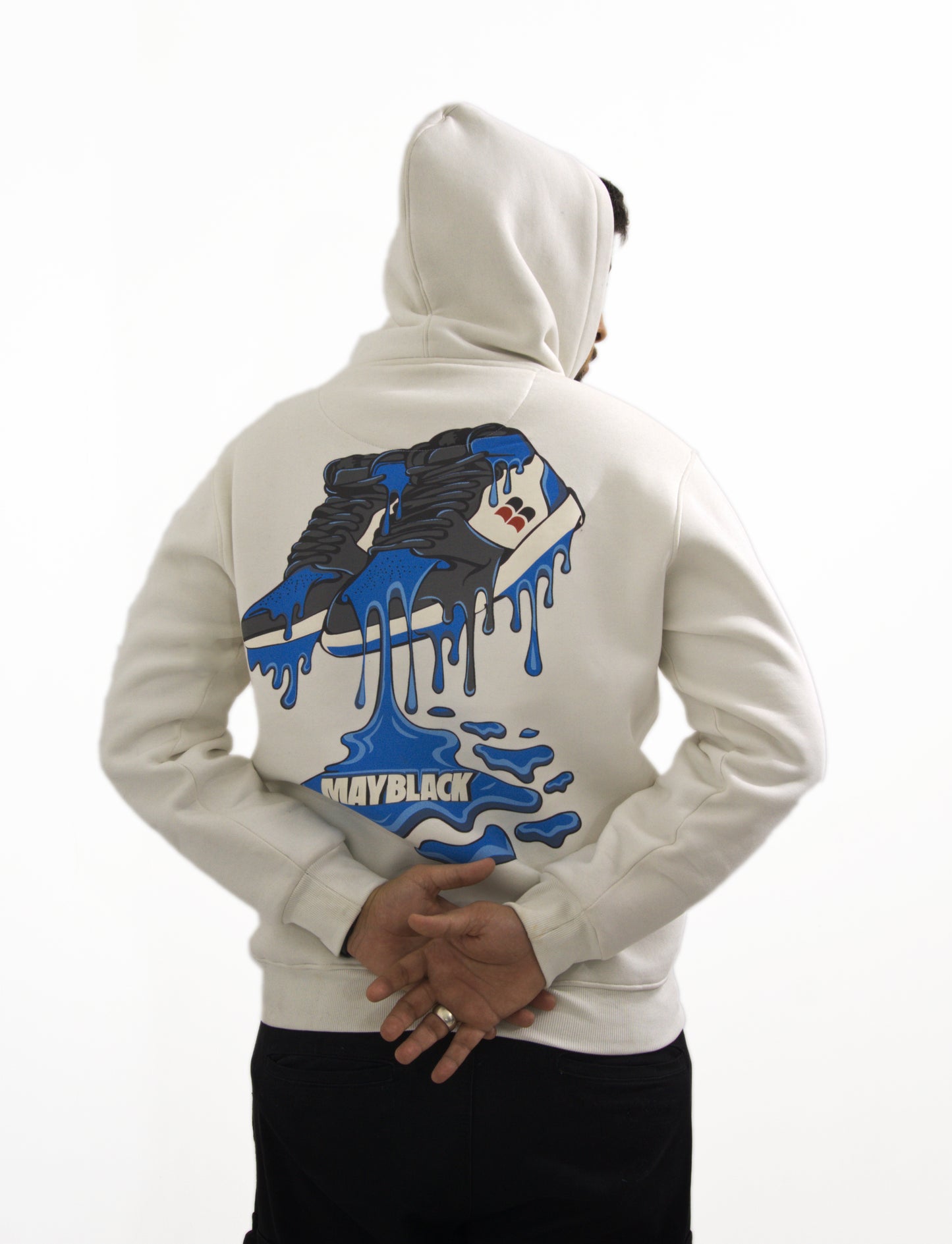 Sneaker Back Mayblack - Cozy and Stylish Sneaker Hoodie