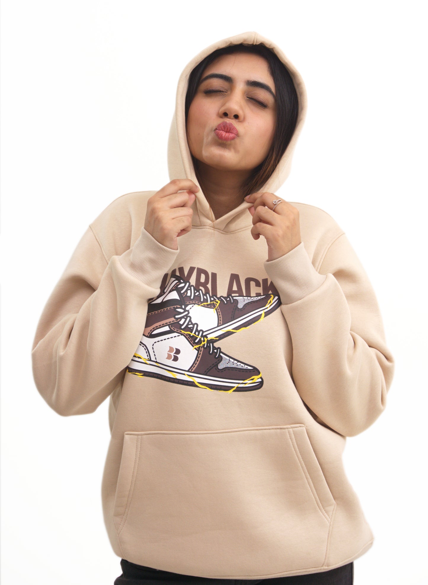 Drip Kicks Hoodie – Winter Warmth in Sneakerish Style