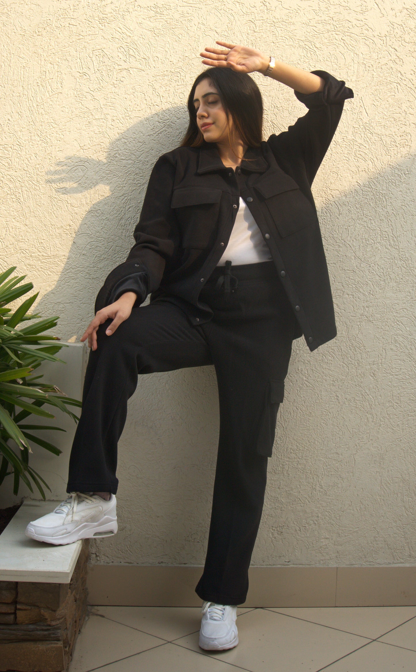 Moose Suede Shacket - Classic Shirt Jacket for Winter
