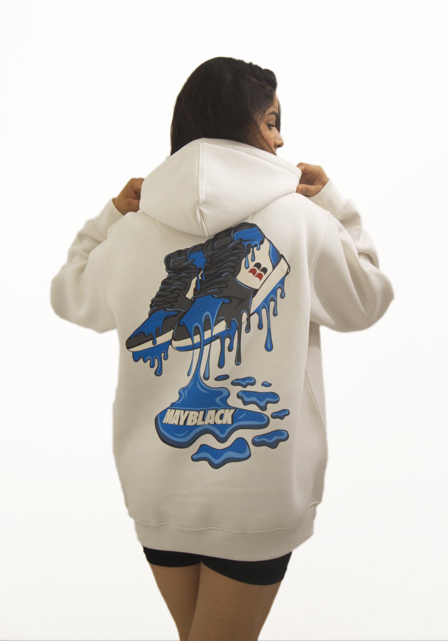 Sneaker Back Mayblack - Cozy and Stylish Sneaker Hoodie