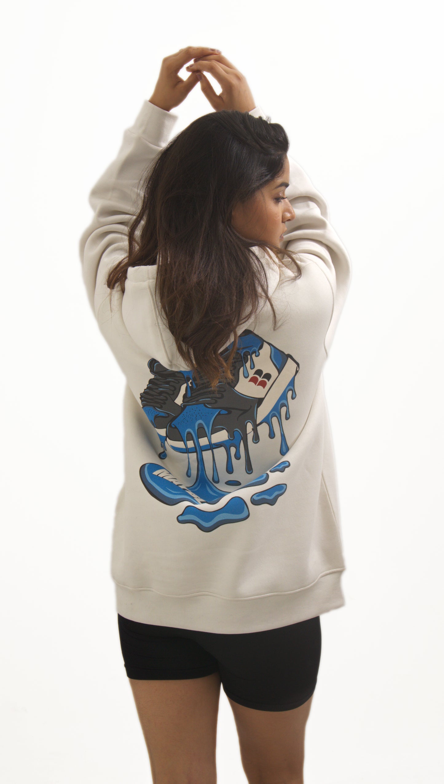 Sneaker Back Mayblack - Cozy and Stylish Sneaker Hoodie