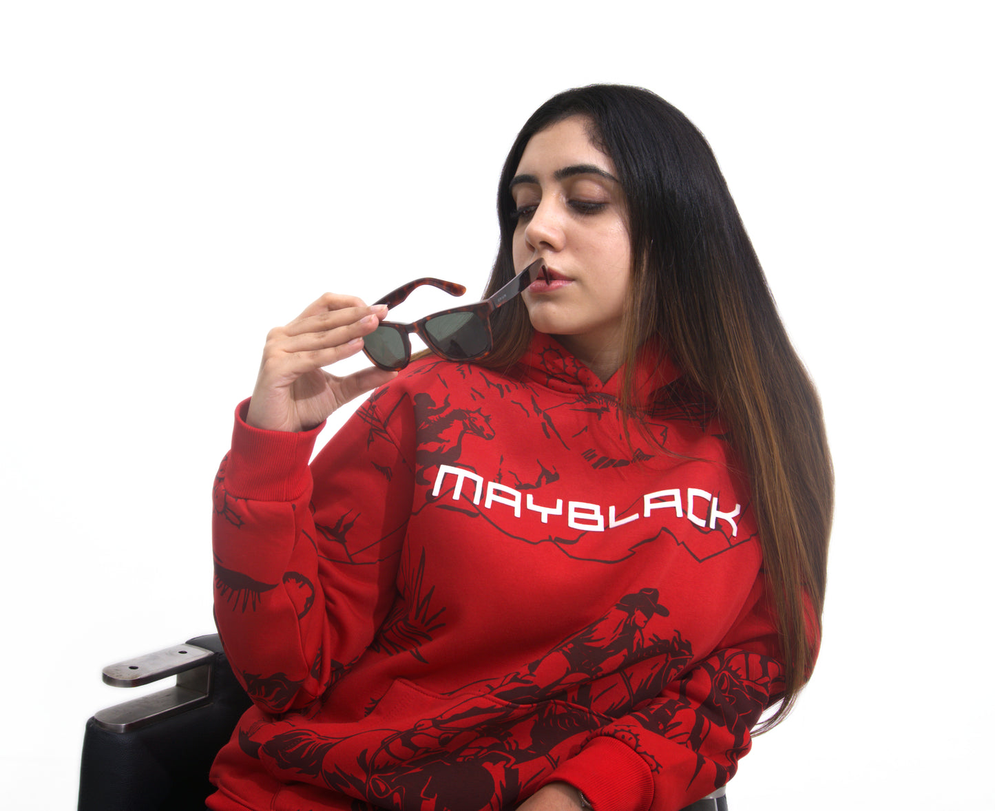 Mayblack Rodeo Rider Hoodie