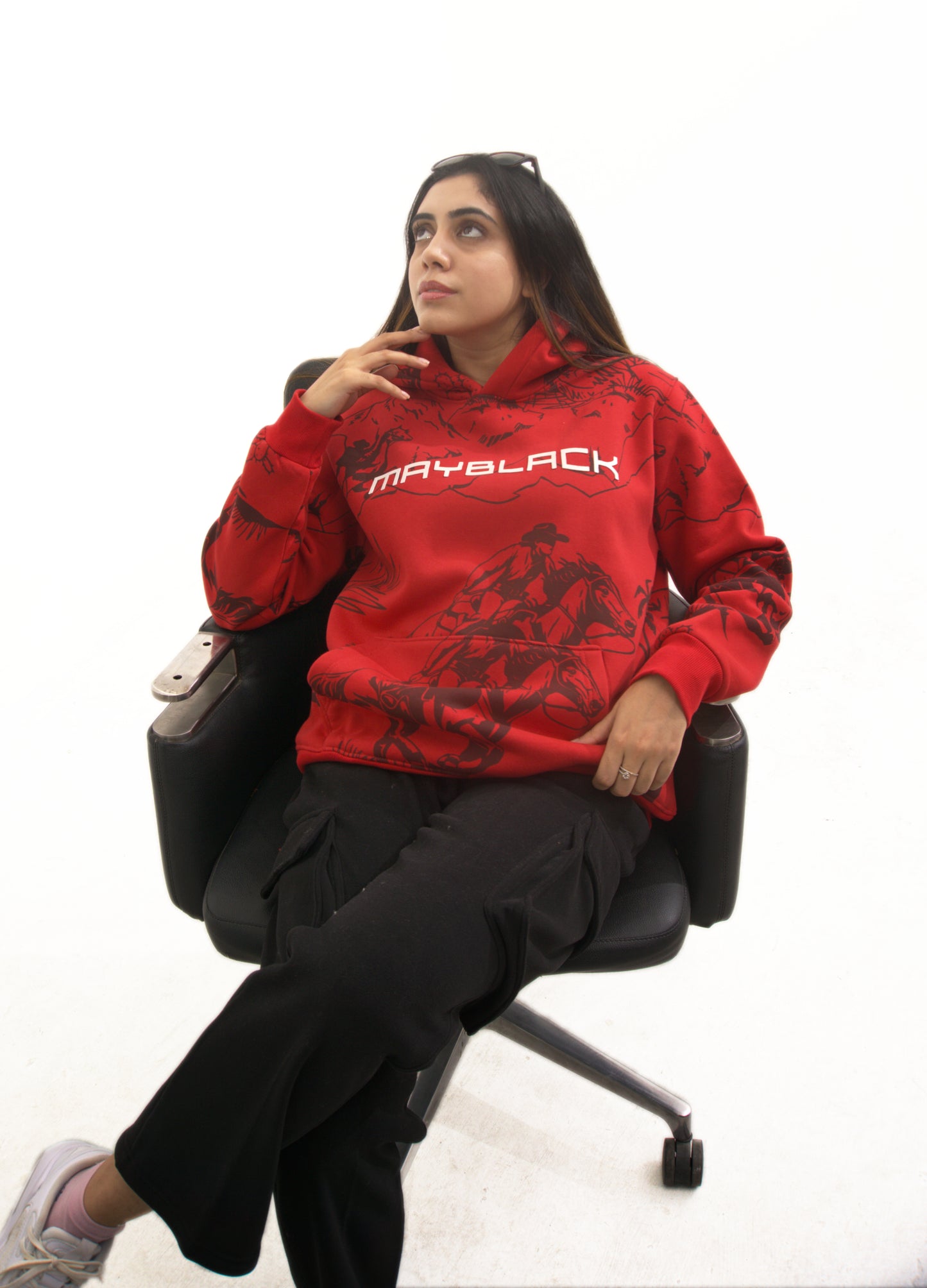 Mayblack Rodeo Rider Hoodie