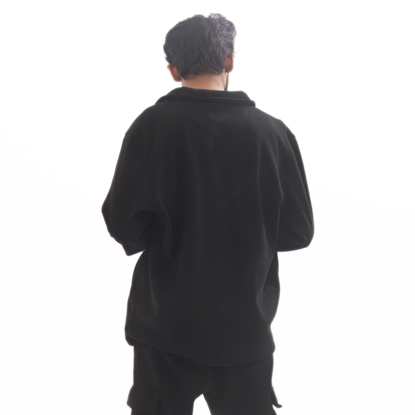 Moose Suede Shacket - Classic Shirt Jacket for Winter