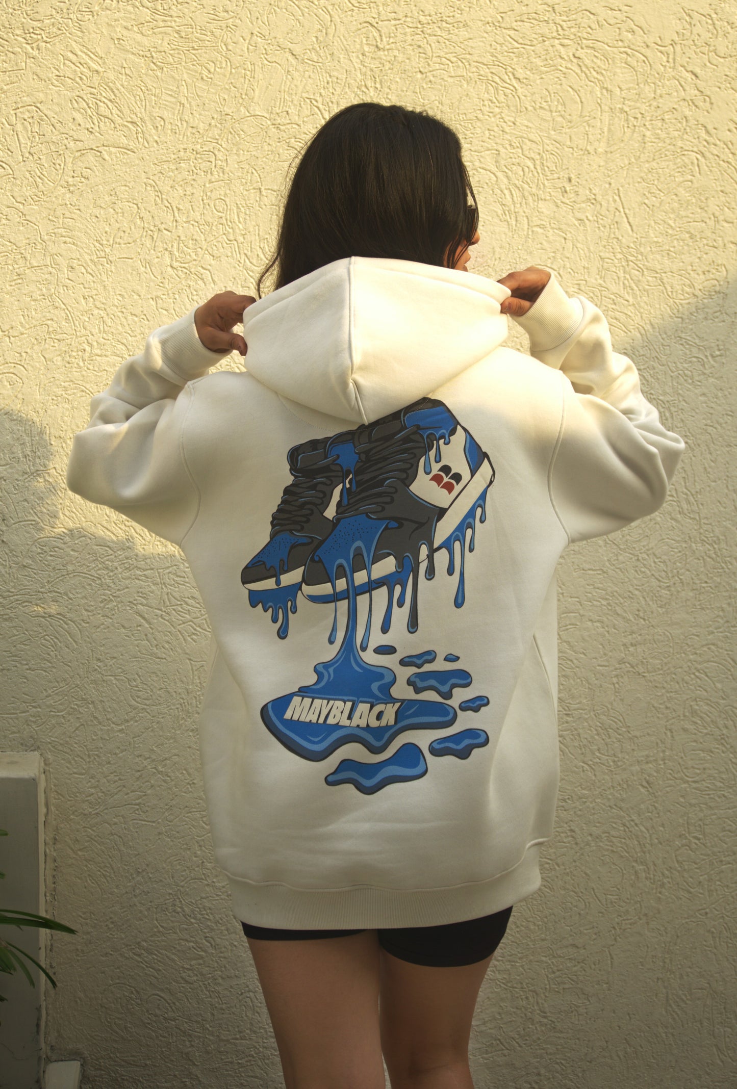 Sneaker Back Mayblack - Cozy and Stylish Sneaker Hoodie