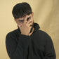 Anti-Pelling Polar Fleece Pullover with  Zip up Polo neck